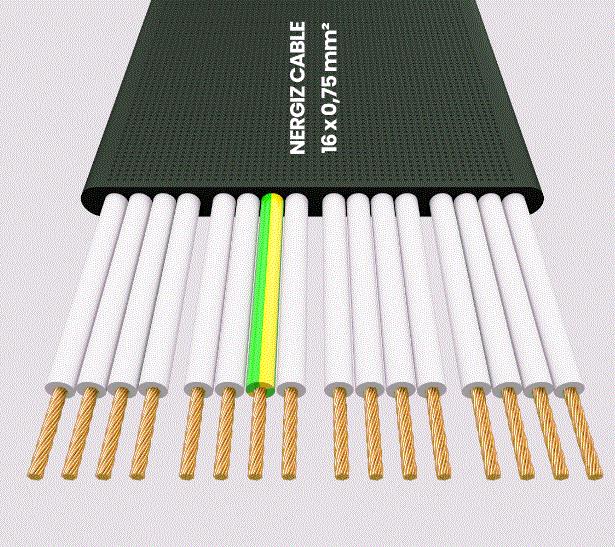 YASSI FLEXIBLE KONTROL KABLOSU P05VVH-FS-32x0,75