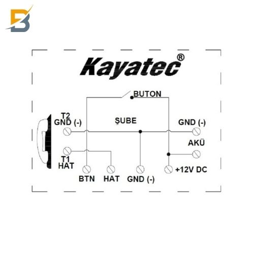 İNTERKOM 2 TELLİ KAYATEC