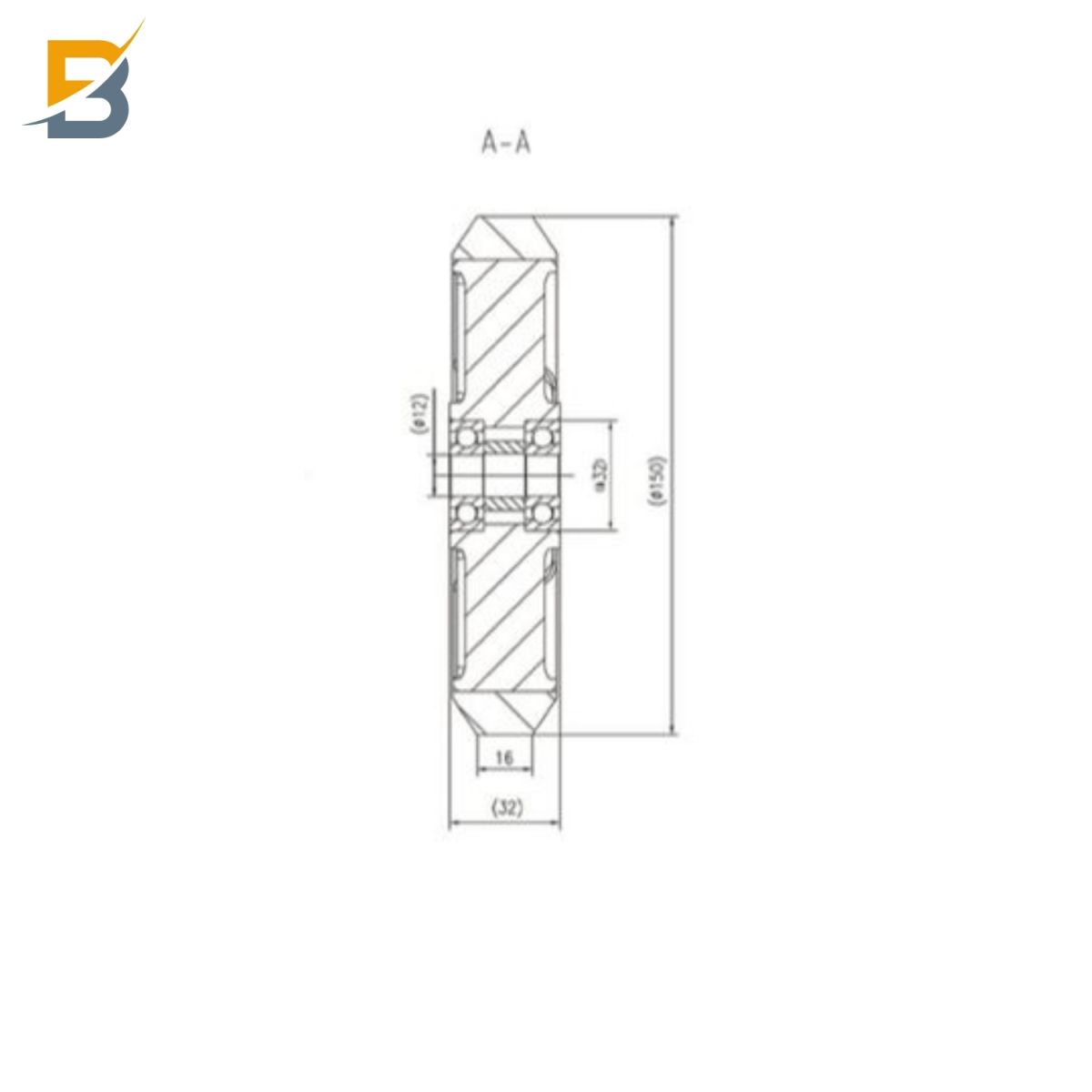 Roller Makarası D=150 mm
