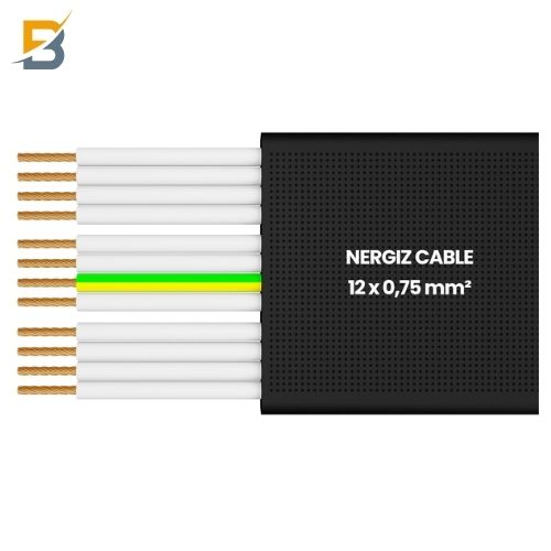 FLEKSİBLE KABLO 12' Lİ NERGİZ