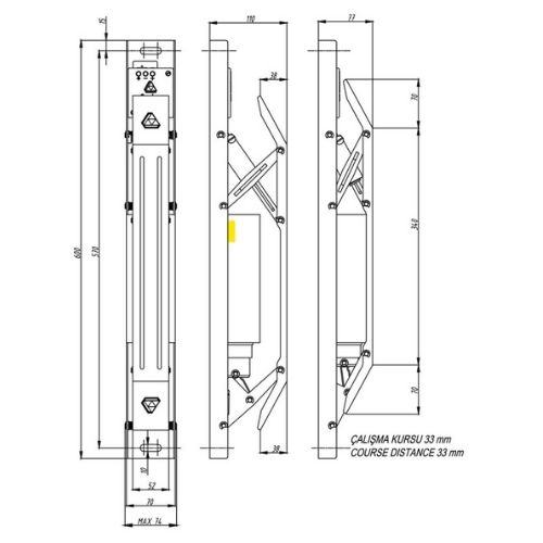 CL-04 ASAN.DRK.KAPISI KİLİT AÇMA LİRPOMPU 190 V.D.C